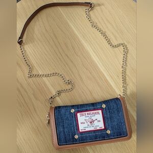 BNWT - True Religion Denim Crossbody or Wallet